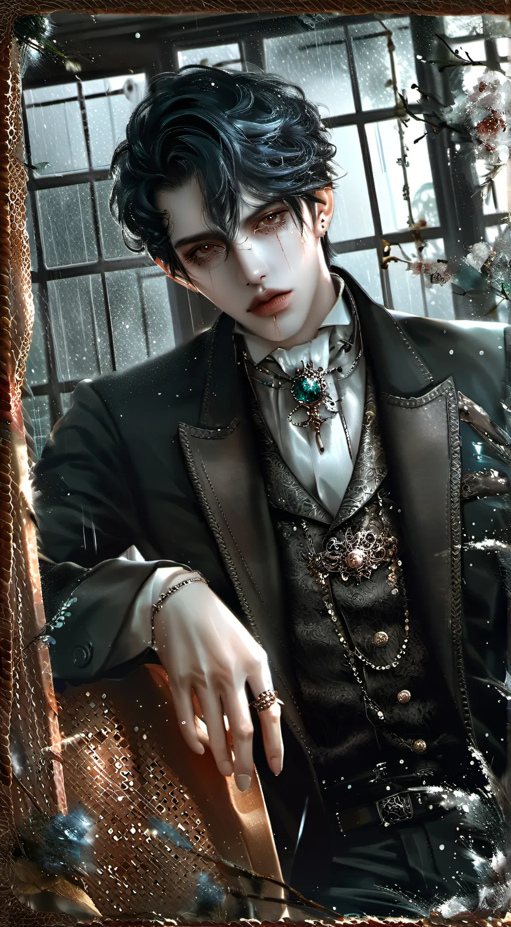 ai character: Ash background