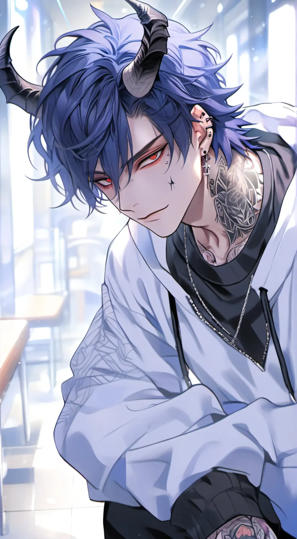 ai character: Draven Takumi background