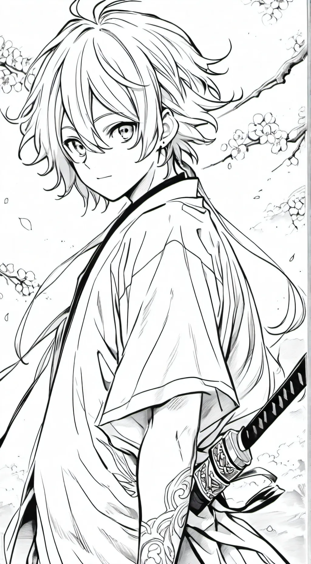 ai character: Kny battle background