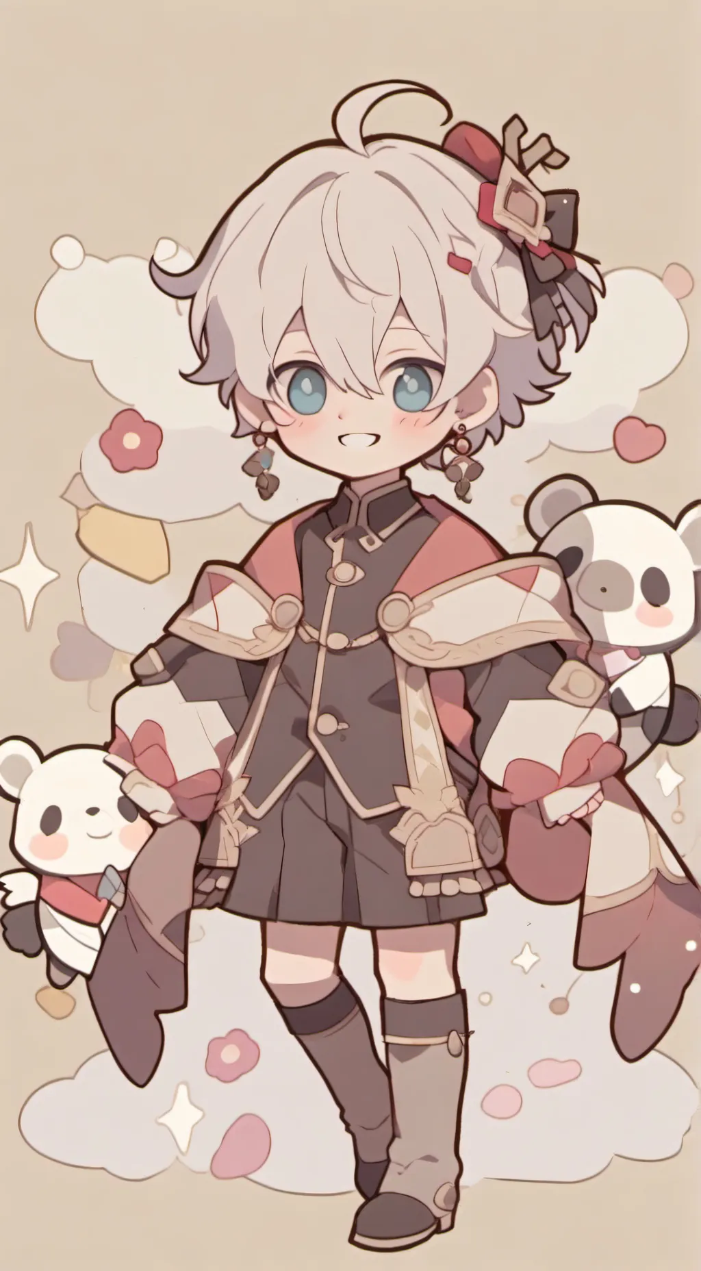 ai character: enhypen:::engene background