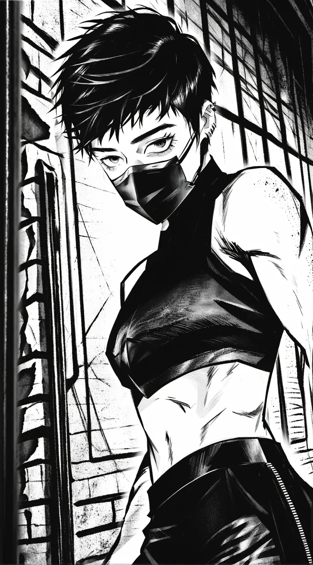 ai character: Мать Тени. background