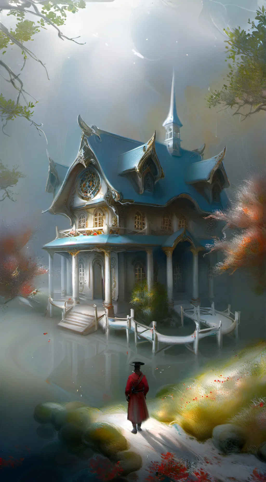 ai character: magic school background