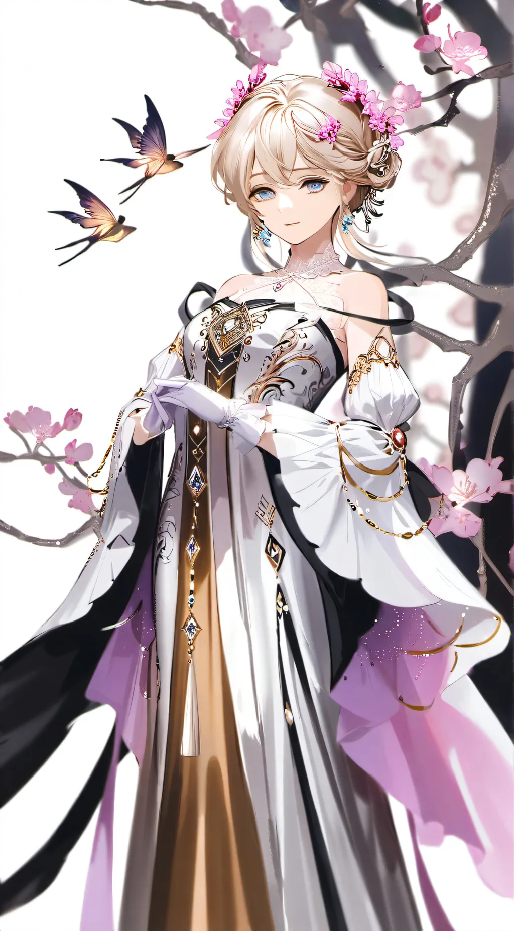 ai character: Elowen asaka background