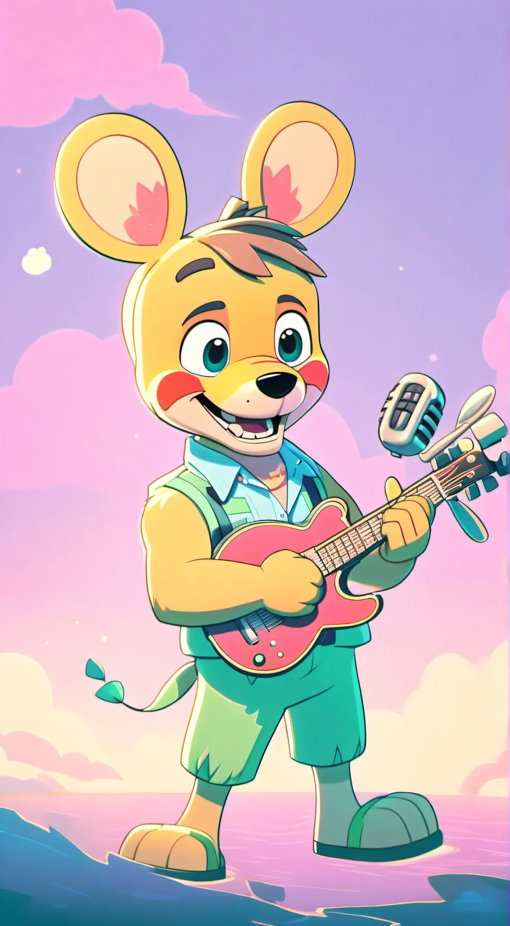 ai character: Fnaf background