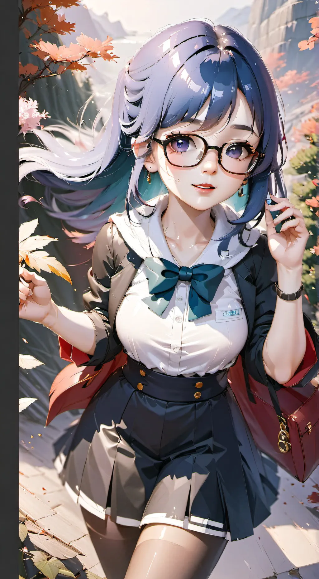 ai character: Layla the Nerd  background