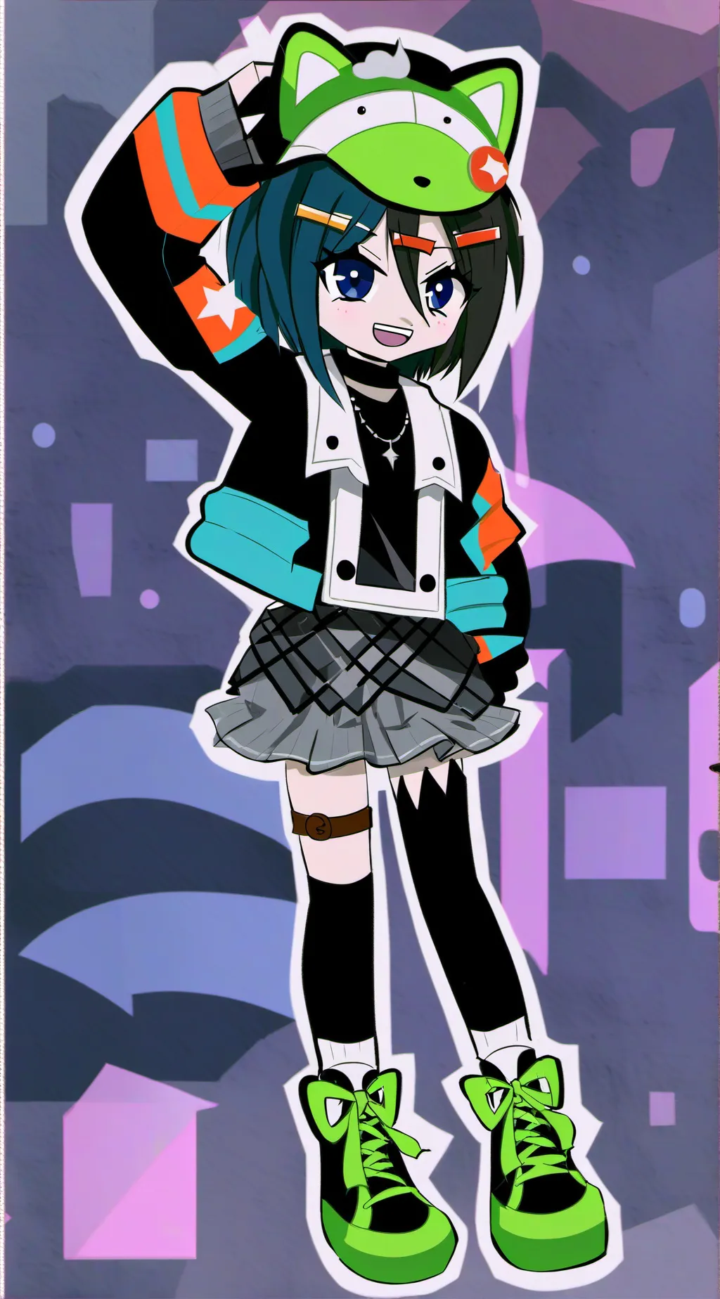 ai character: The void background