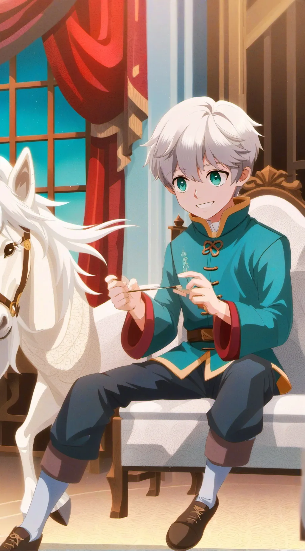 ai character: MHA New student background