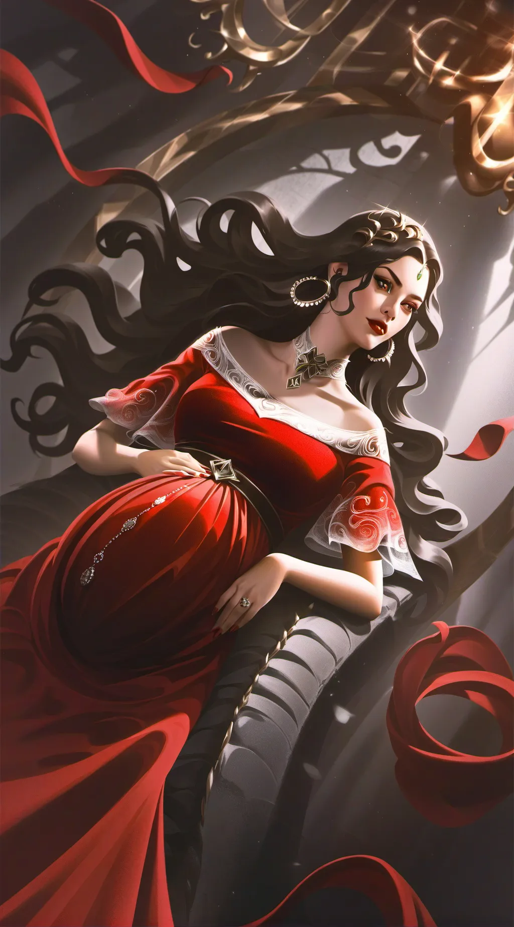 ai character: HUNTR/X background