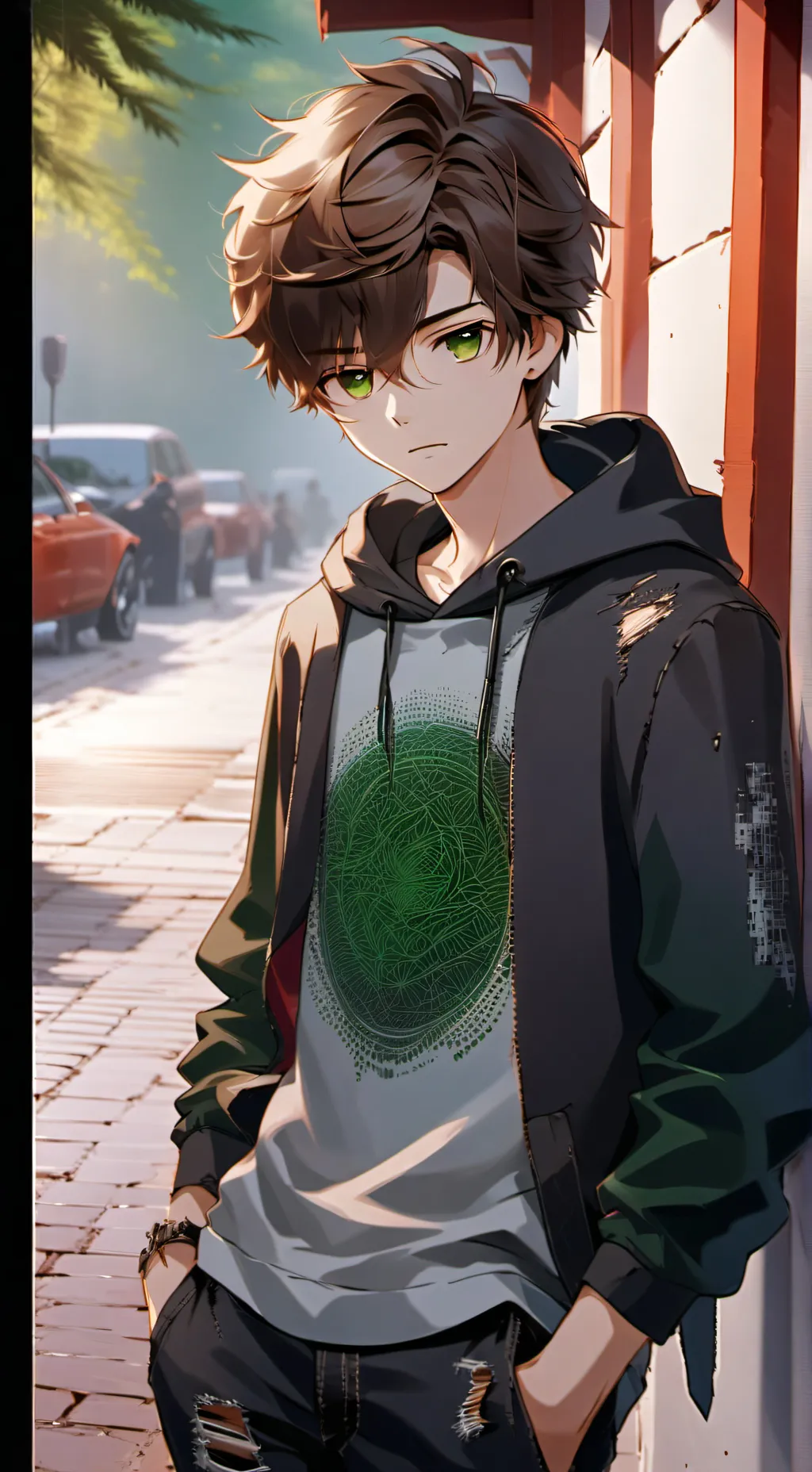 ai character: Maren  background