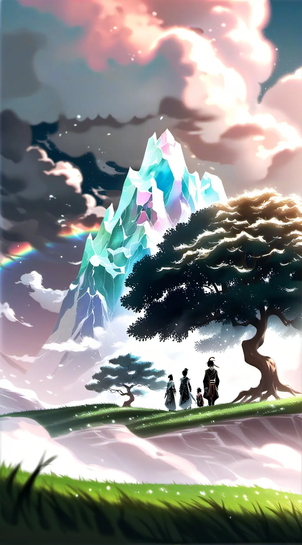 ai character: Free talkie. background