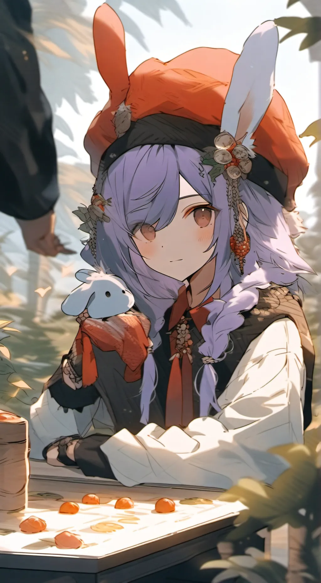 ai character: Melody background