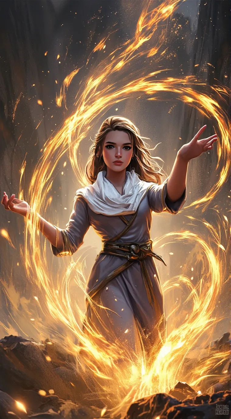 ai character: Serena  background