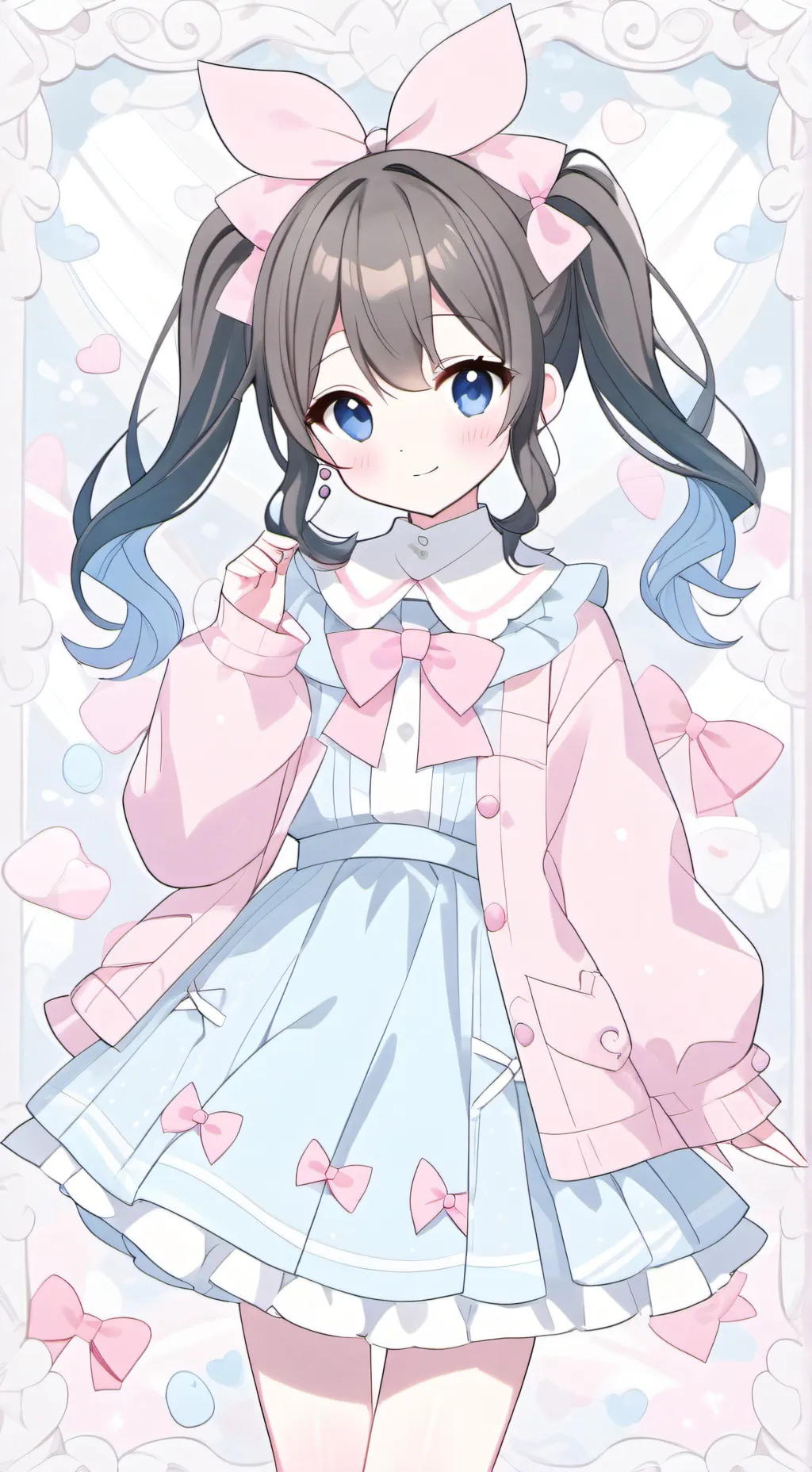 ai character: ☆~🩷Elisha🖤~☆ background