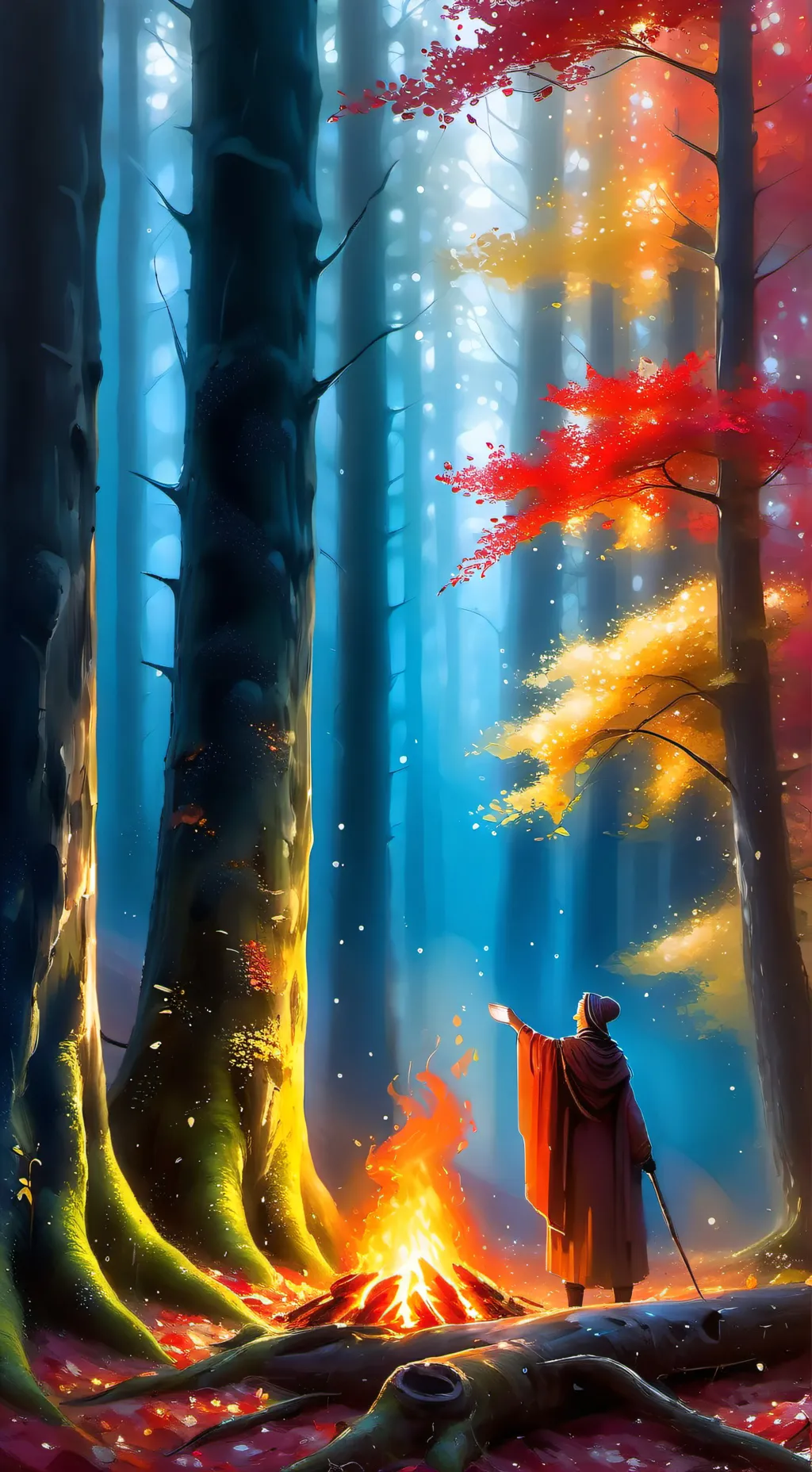 ai character: Zoey Huntrix background