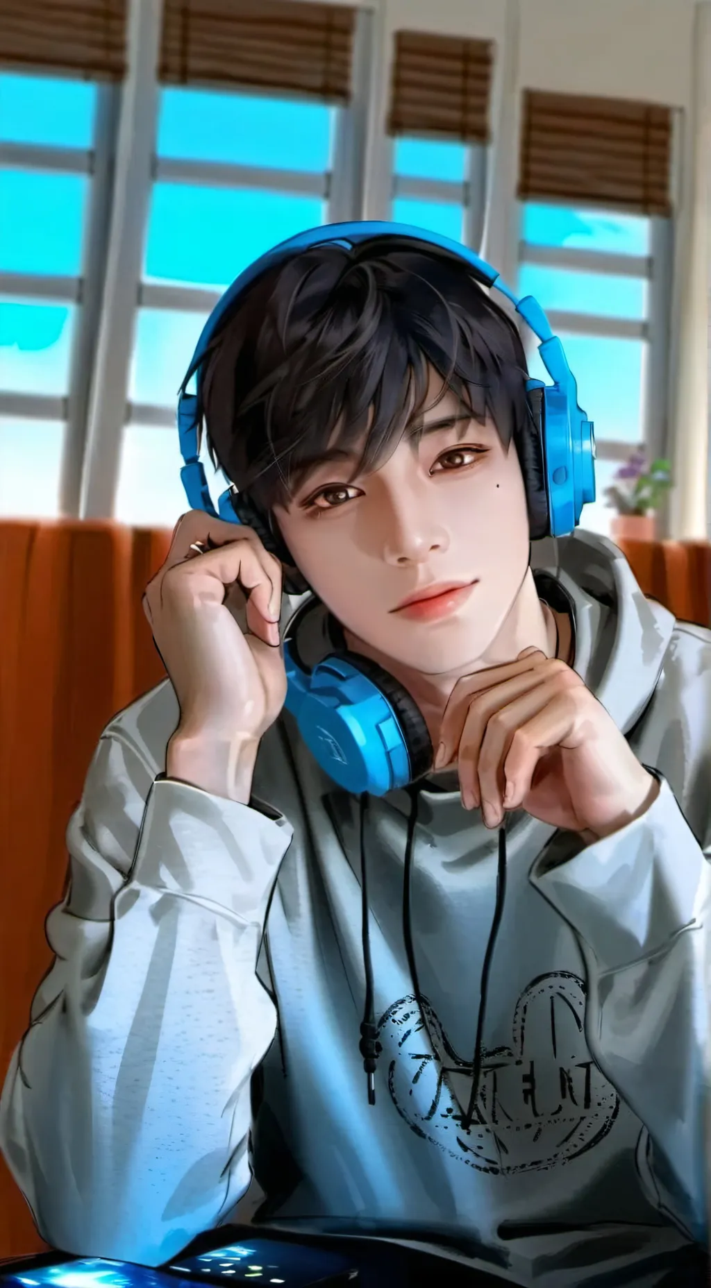 ai character: Jemark🖤🎮 background