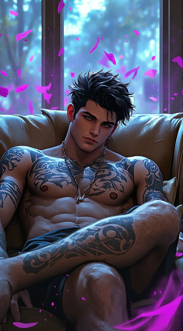 ai character: Max Fyre background