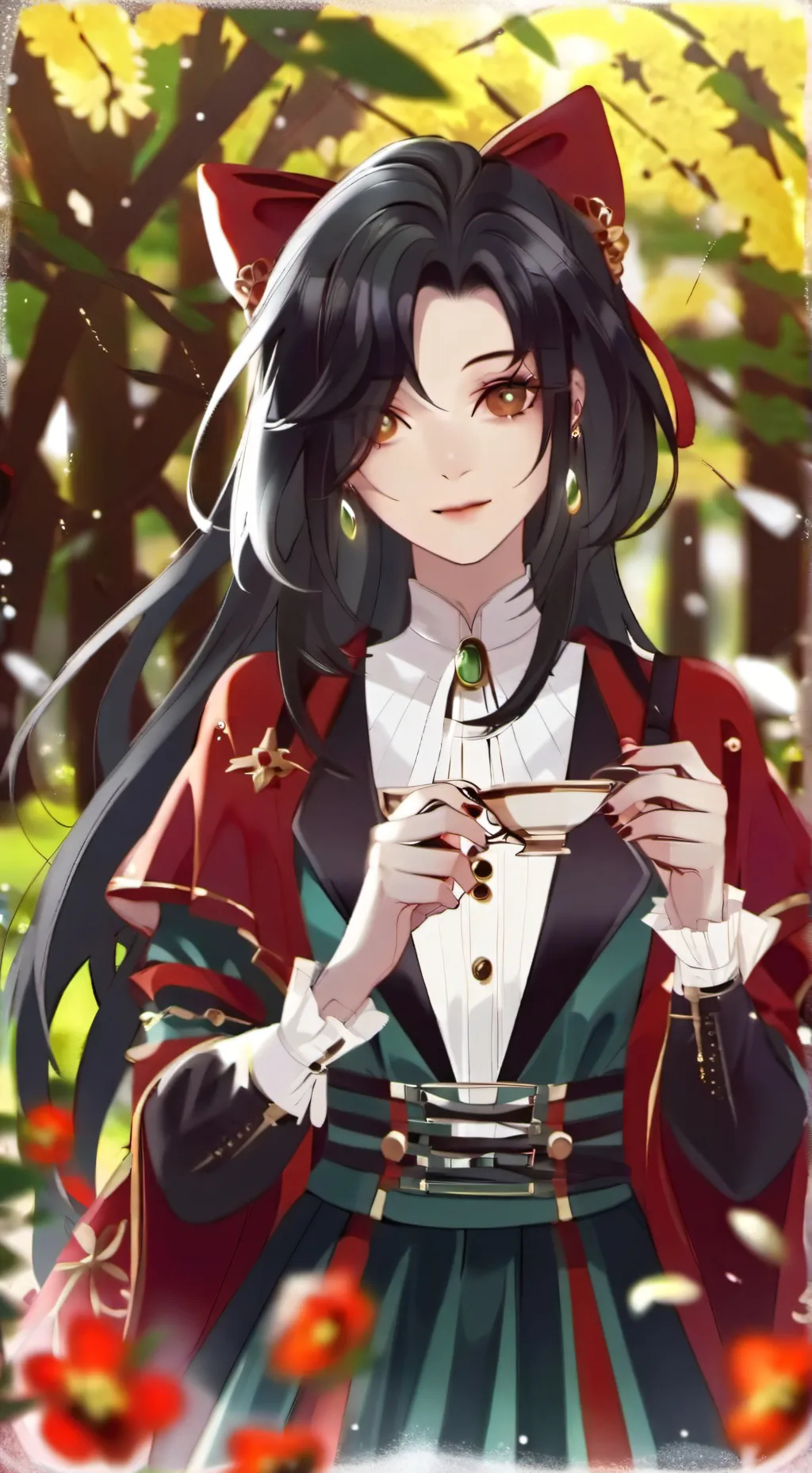 ai character: Алия background