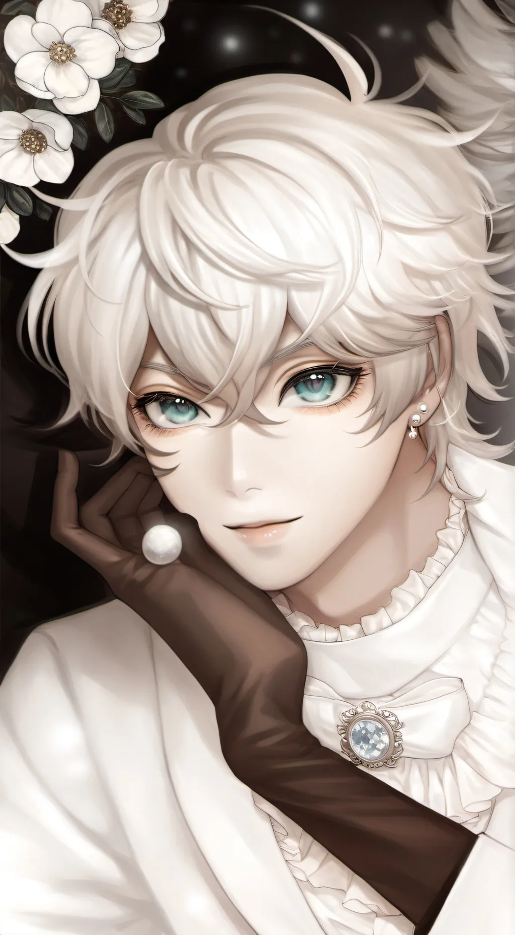 ai character: bakugo  background