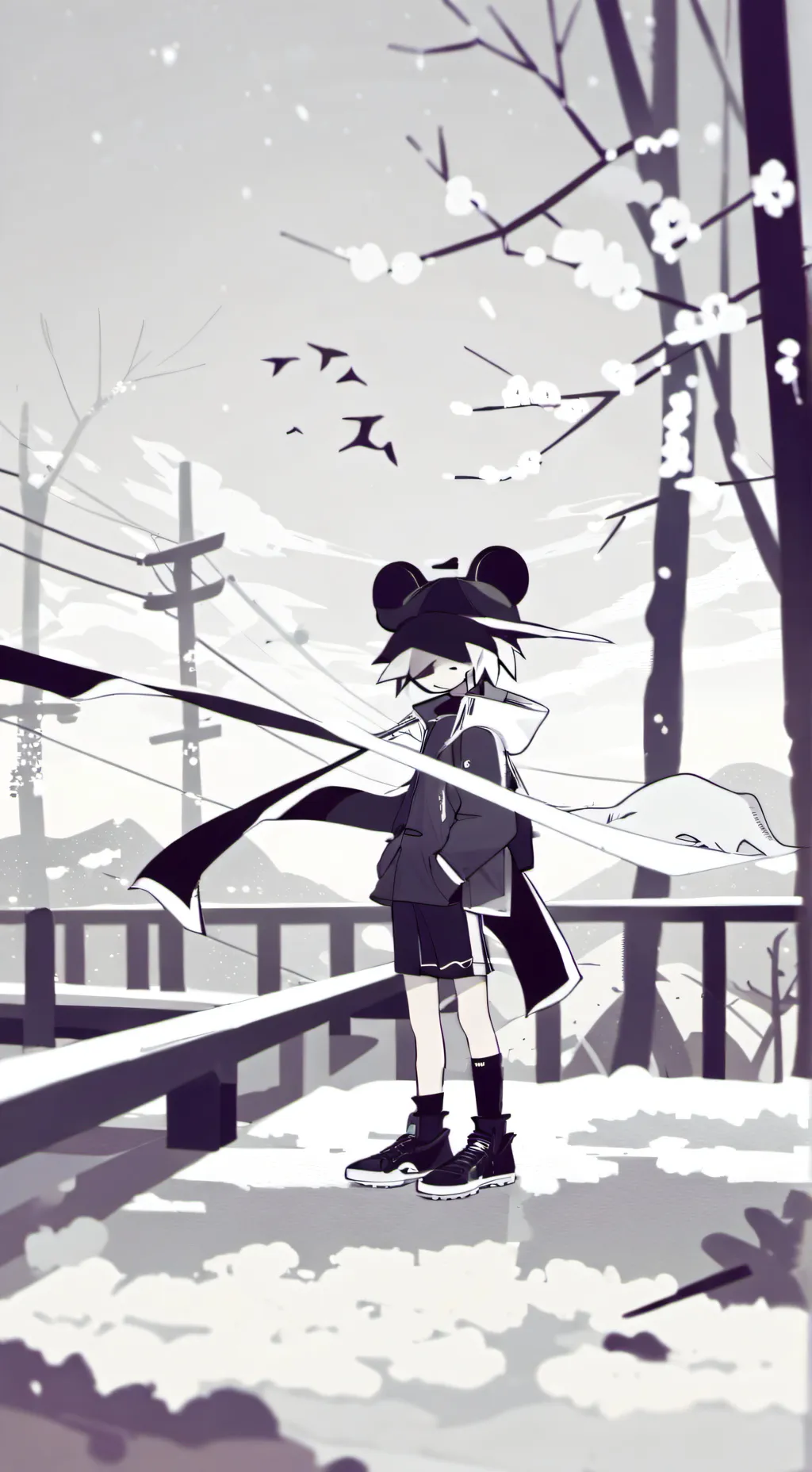 ai character: Miss Bloomie background