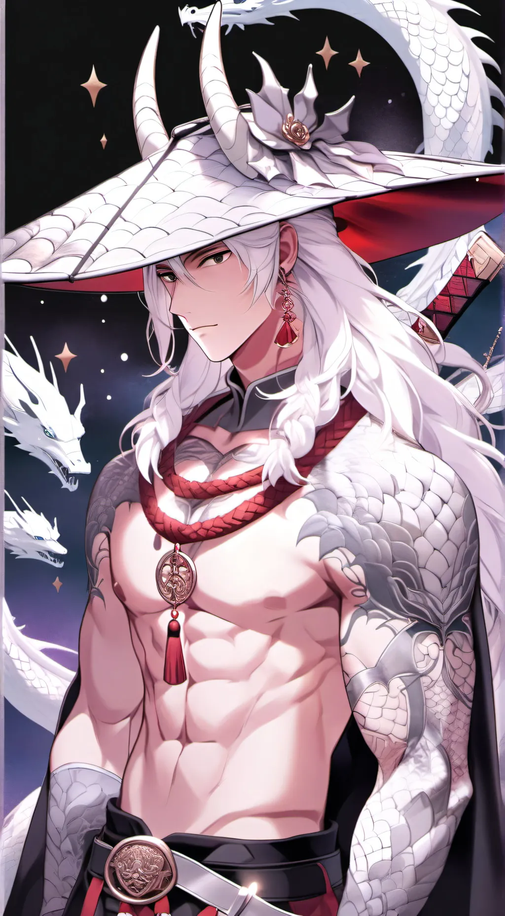 ai character: kasher kozama  background