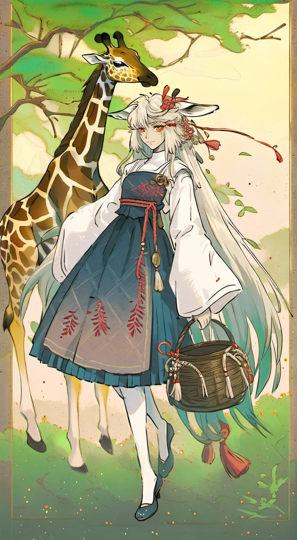 ai character: Kirin background