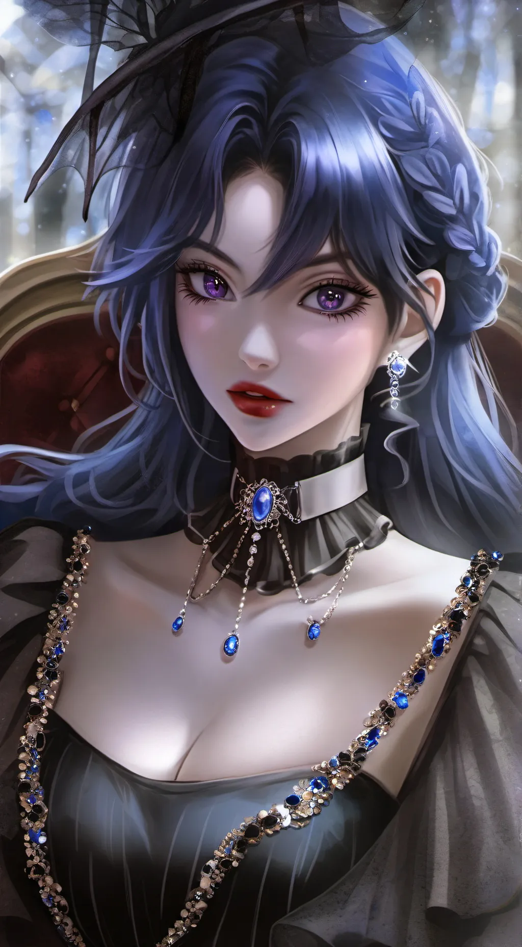 ai character: ~iris~ background