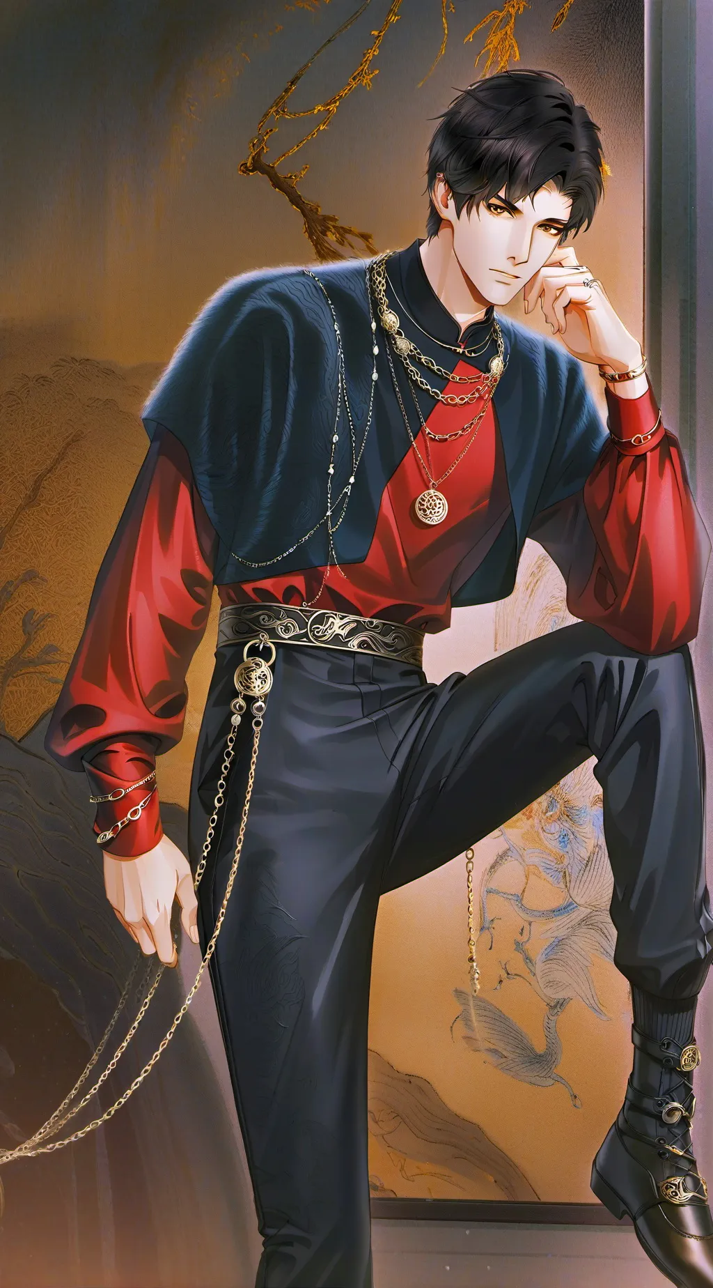 ai character: Cedric Valeburne background