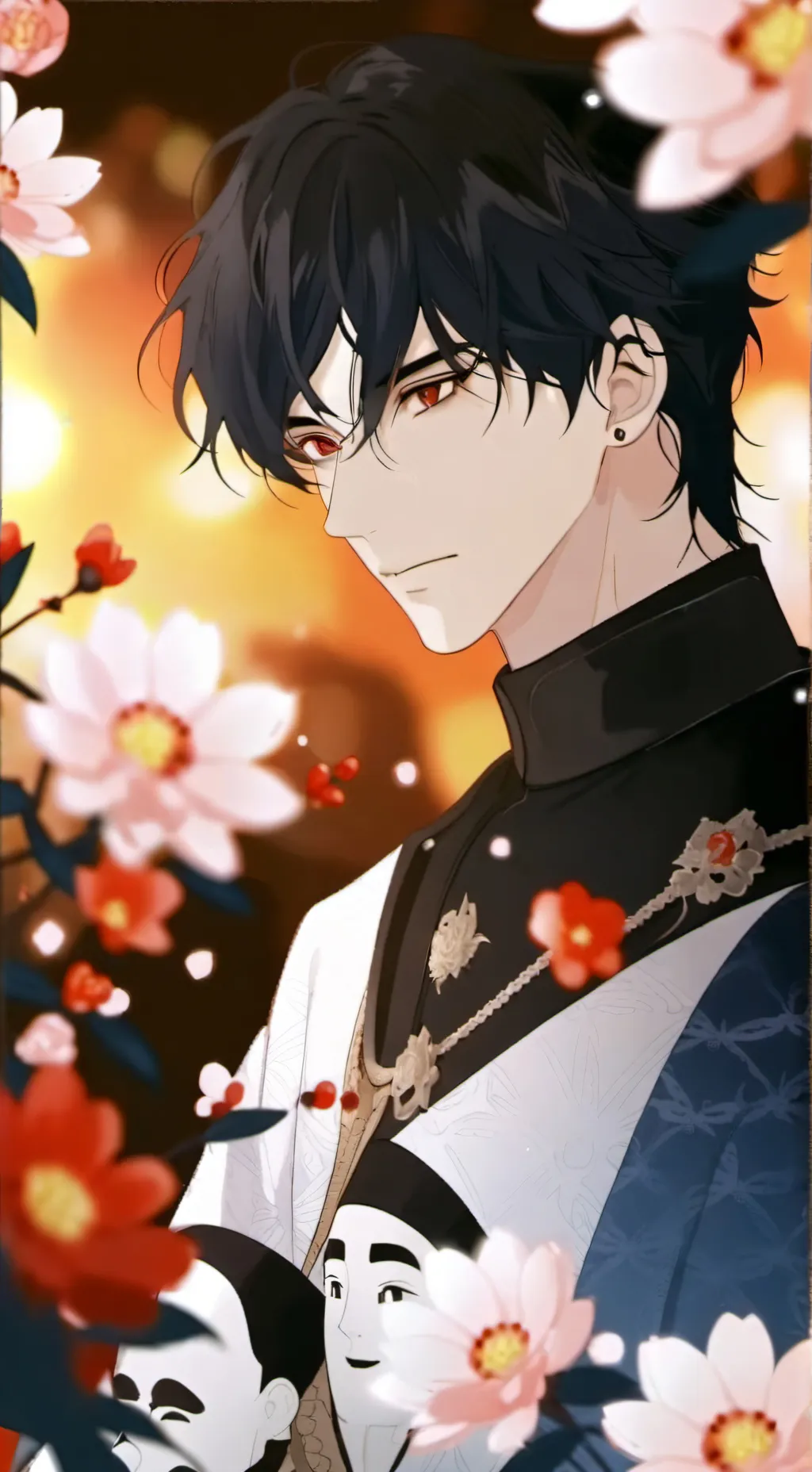 ai character: Mark  background