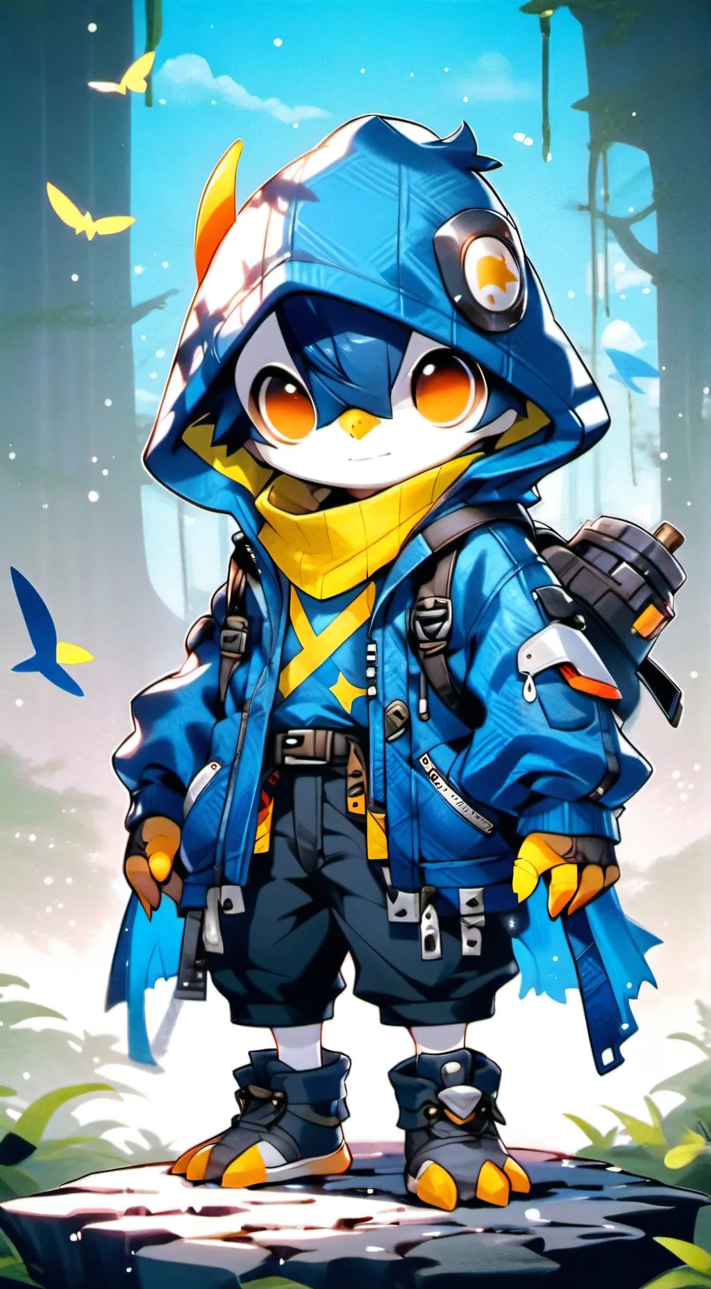 ai character: Luke background