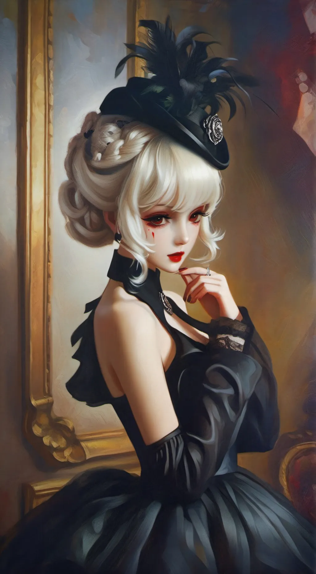 ai character: Persephone  background