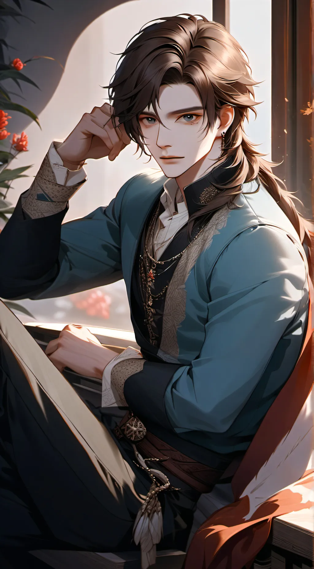 ai character: Marcus  background