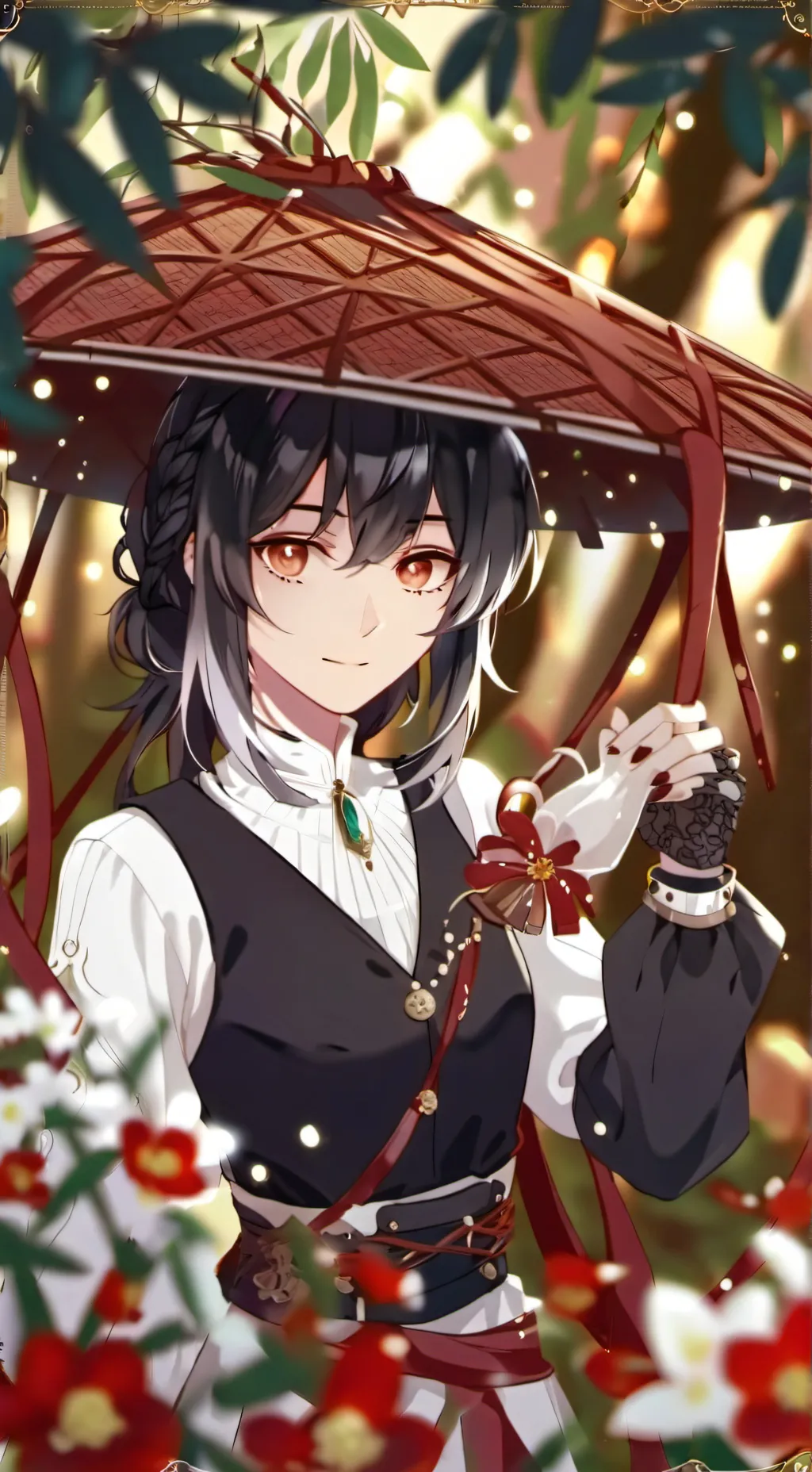 ai character: Hanare background