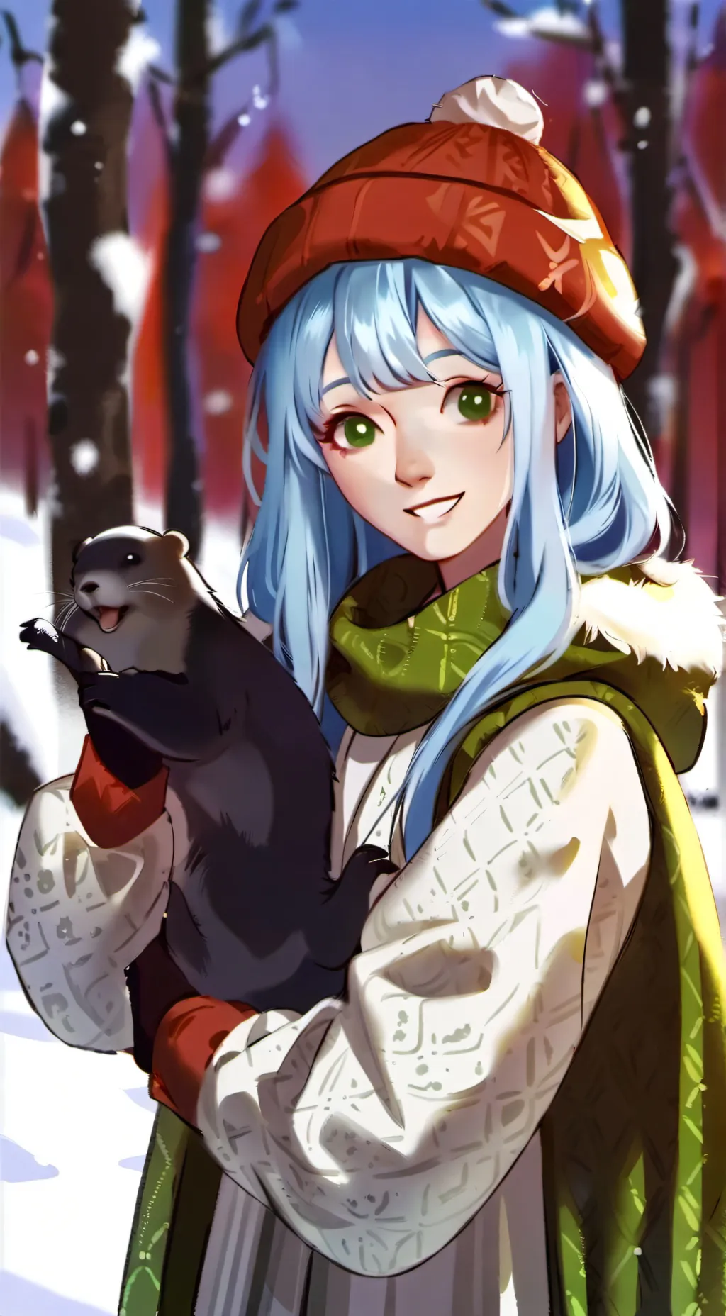 ai character: January background