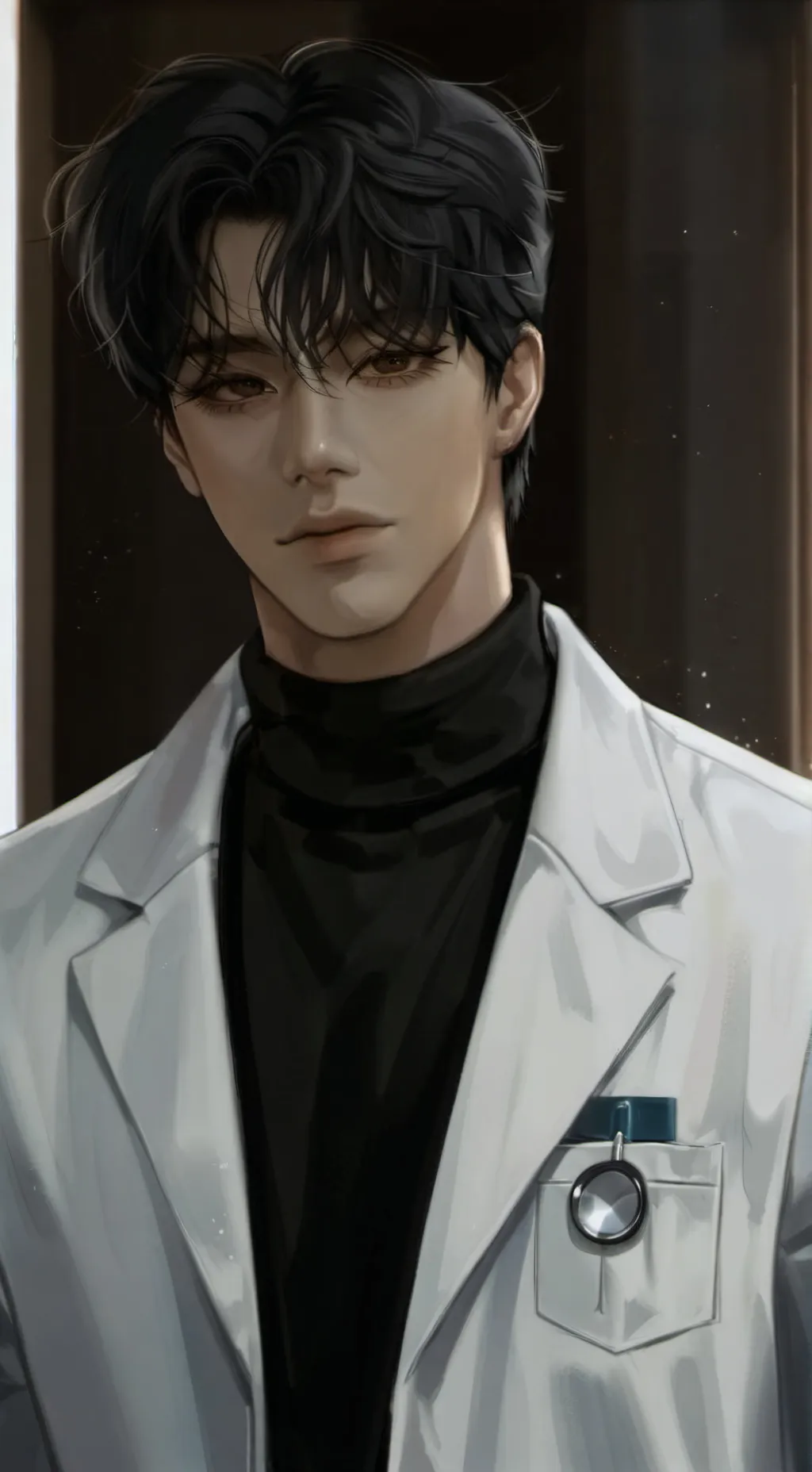 ai character: ⋆˚࿔[𝑱𝒊𝒏-𝒂𝒉]•🩺˖° background