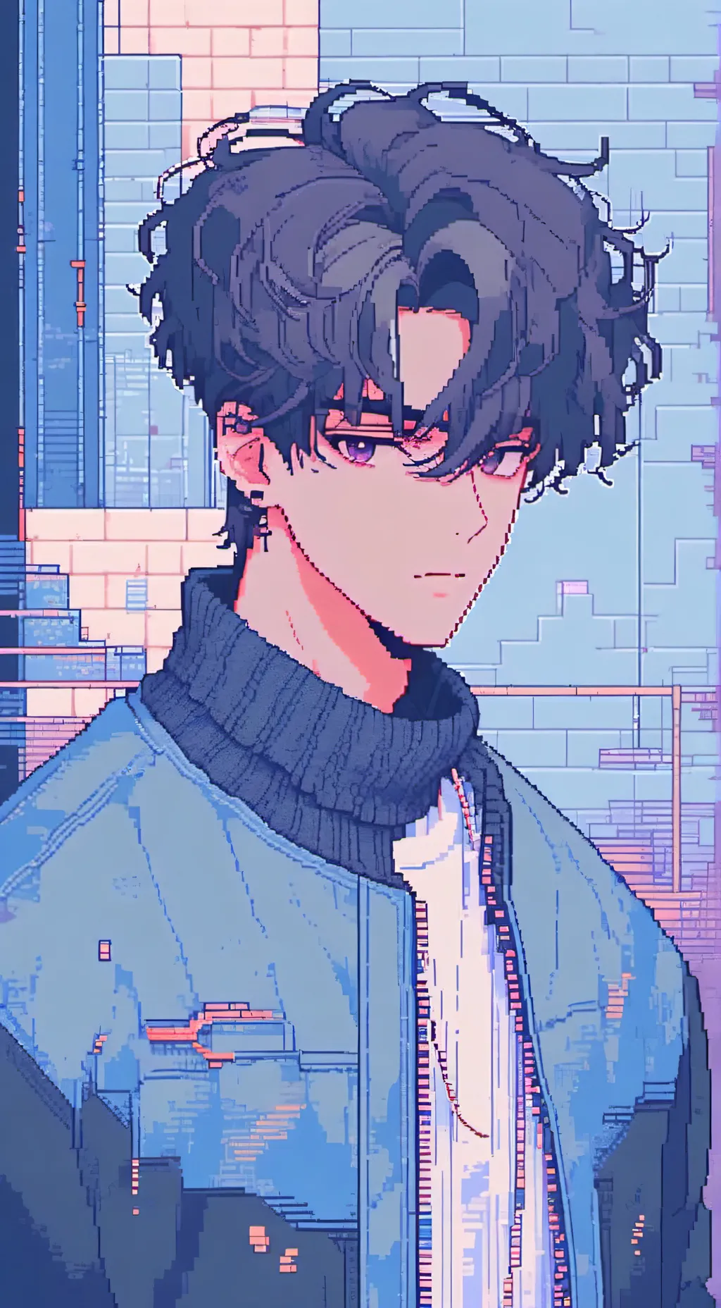 ai character: Vacacion pasional background