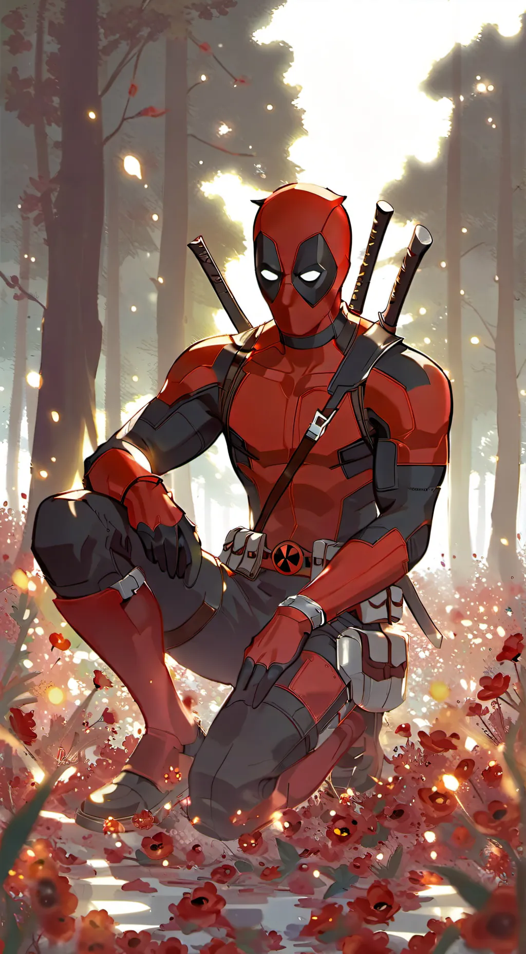 ai character: Deadpool background