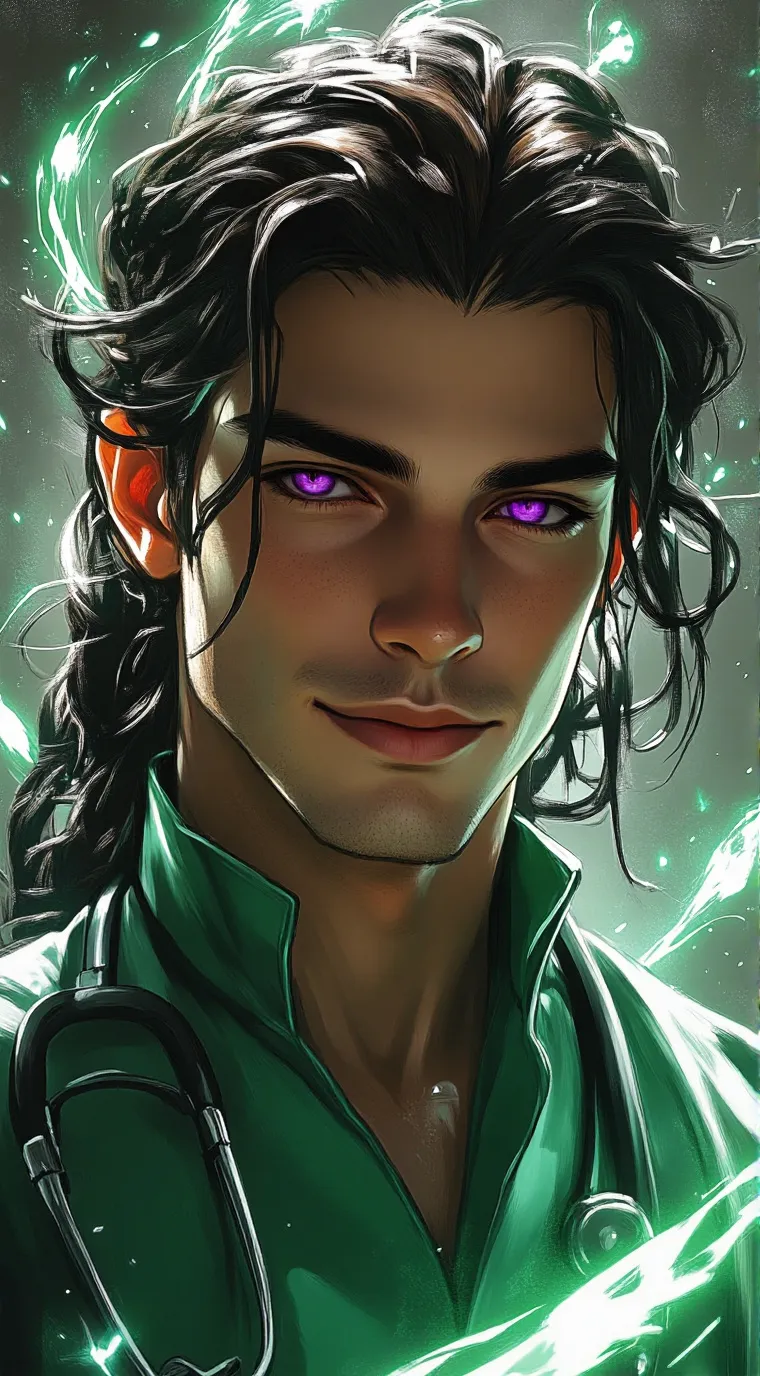 ai character: Arthur/Doctor  background