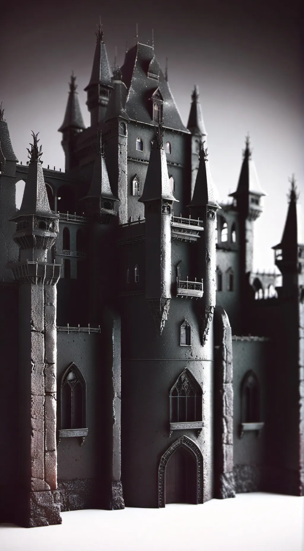 ai character: the dark castle background