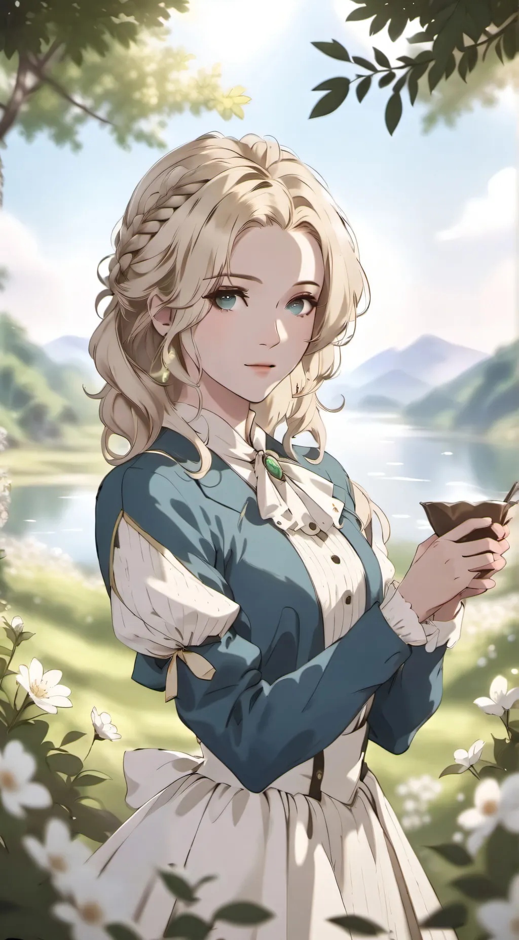 ai character: Sofia background