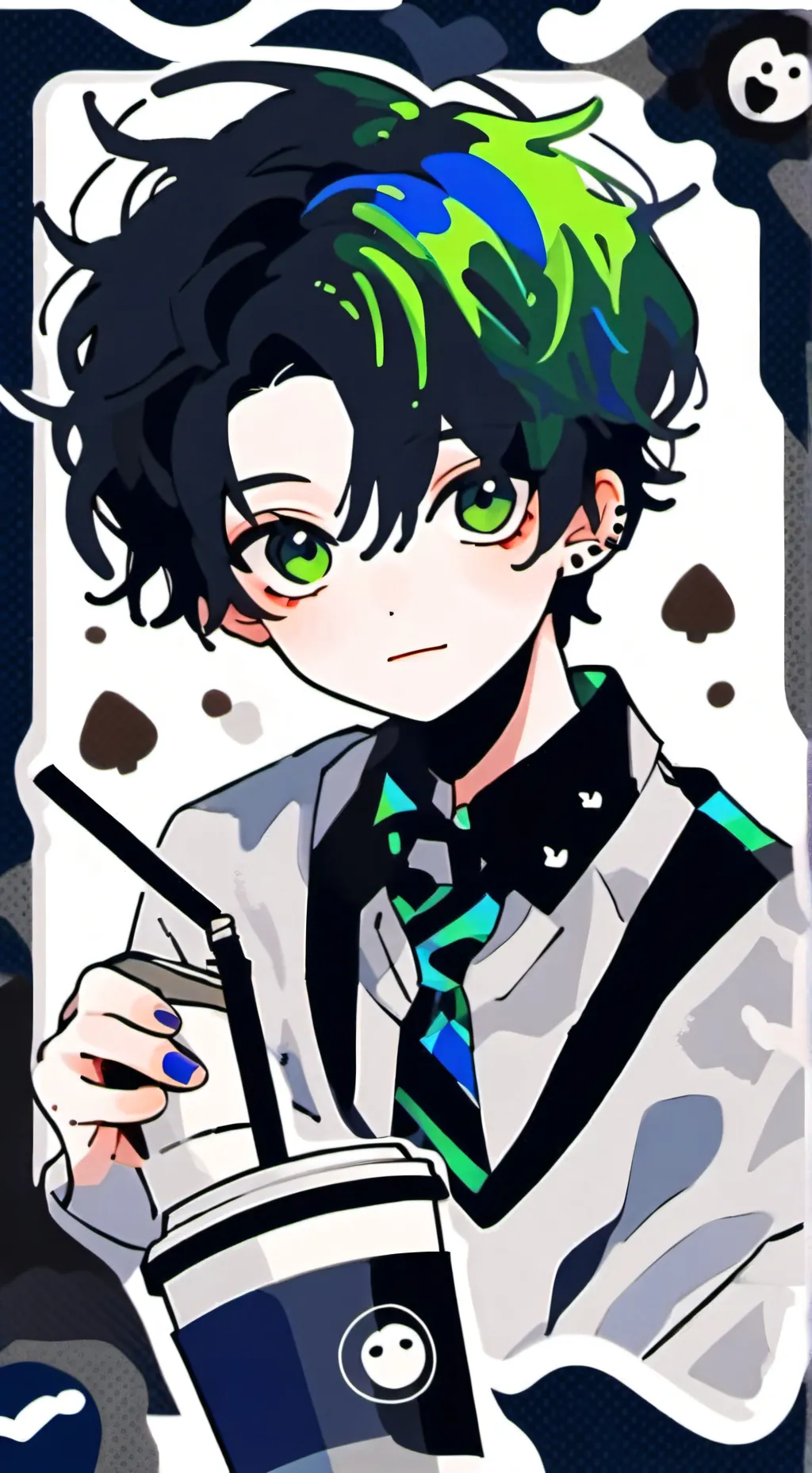 ai character: Pls Love me back! background