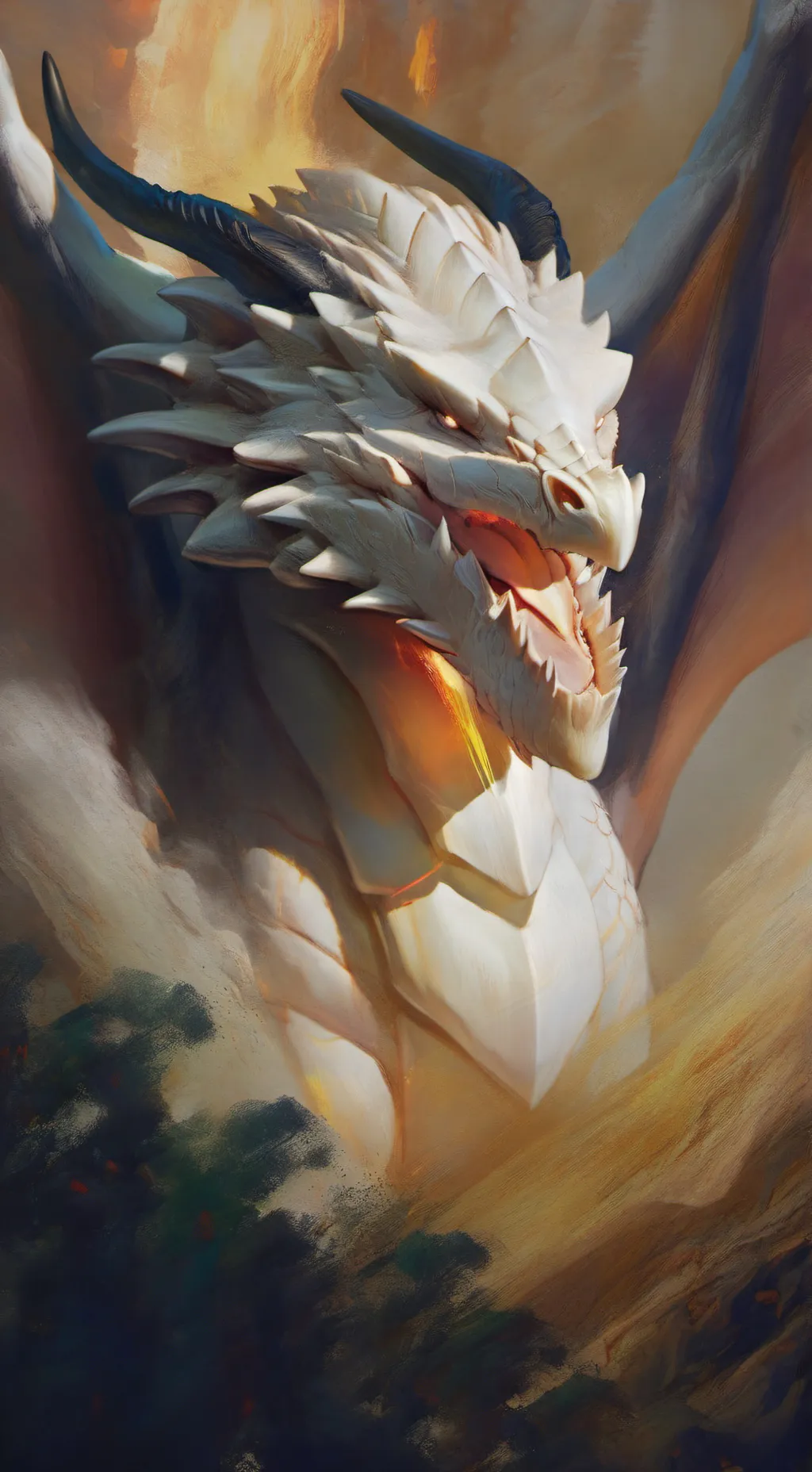 ai character: Сений background