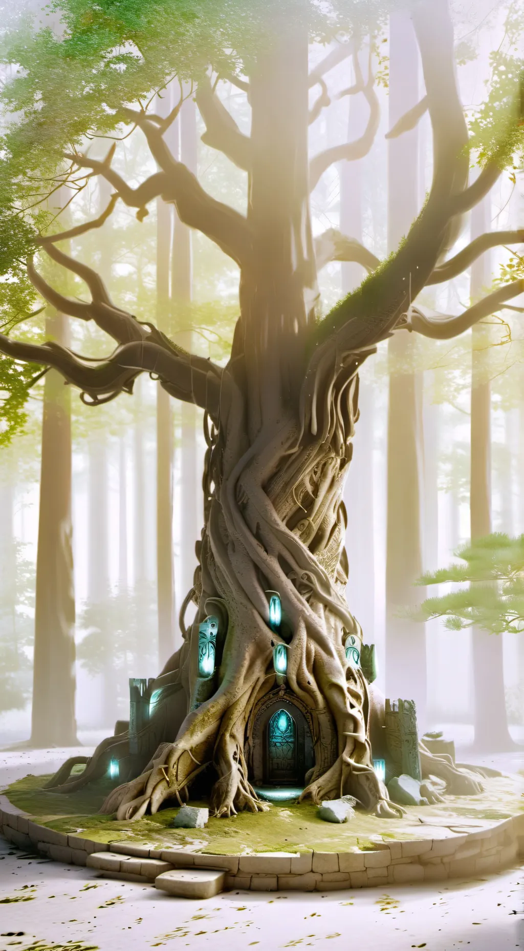 ai character: СЦП-001 background