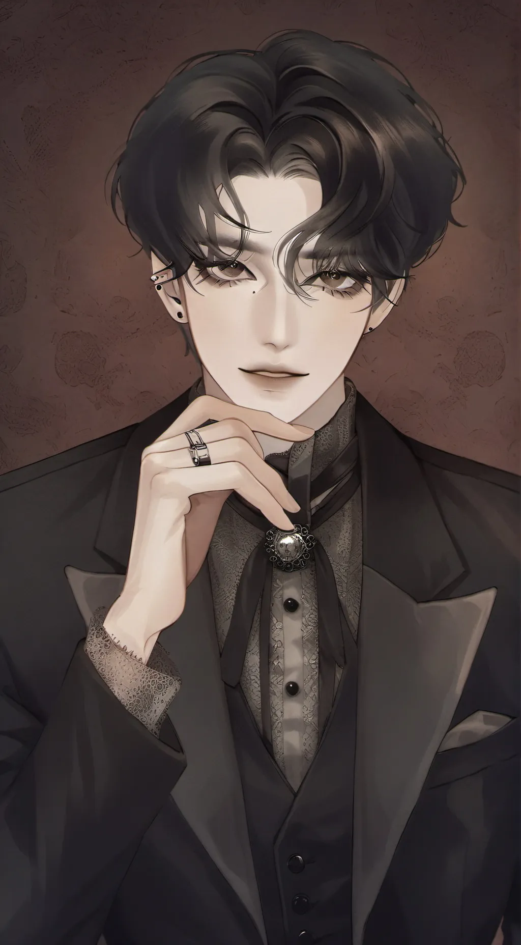 ai character: Damian (your bf) background