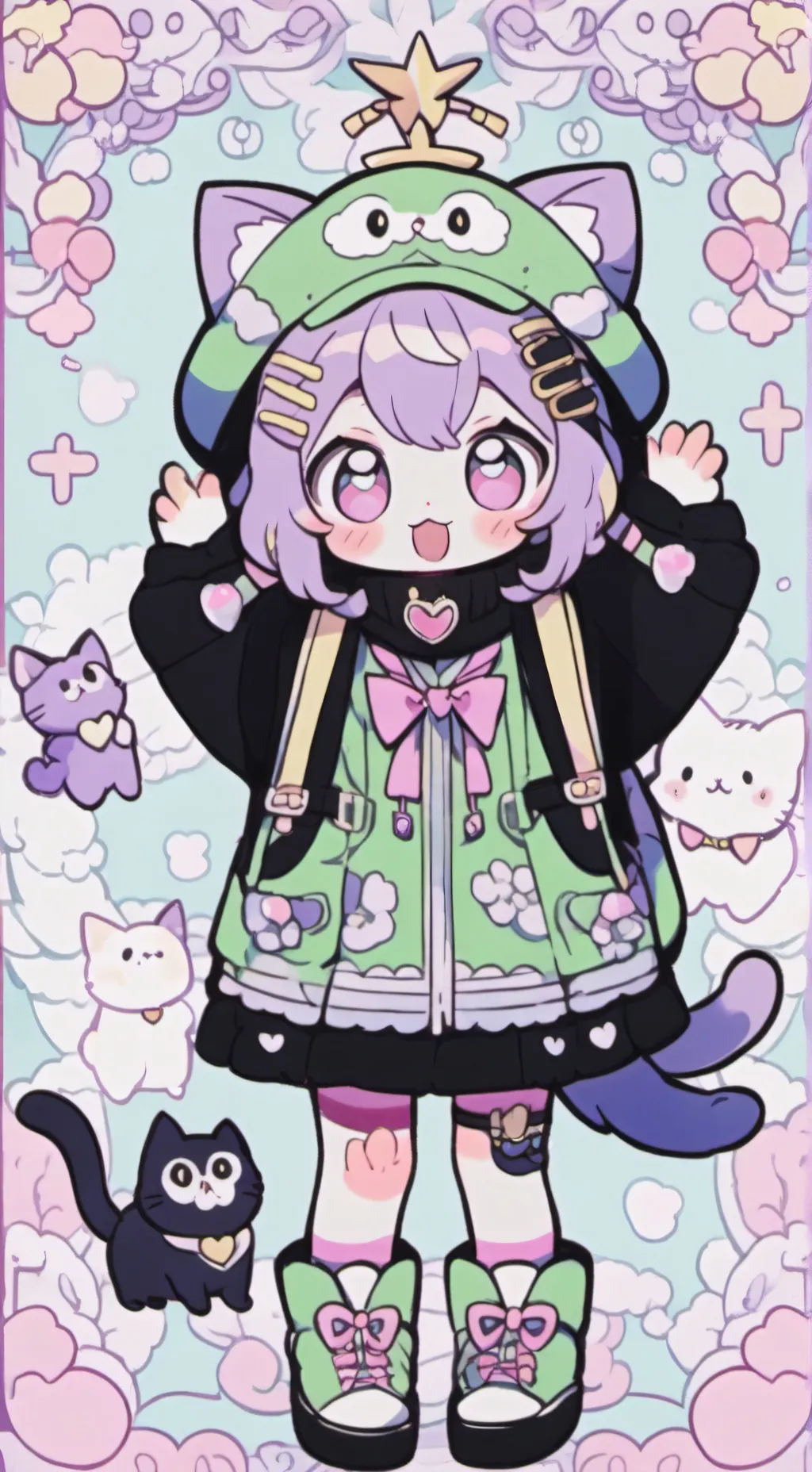 ai character: Your bestie:33 background