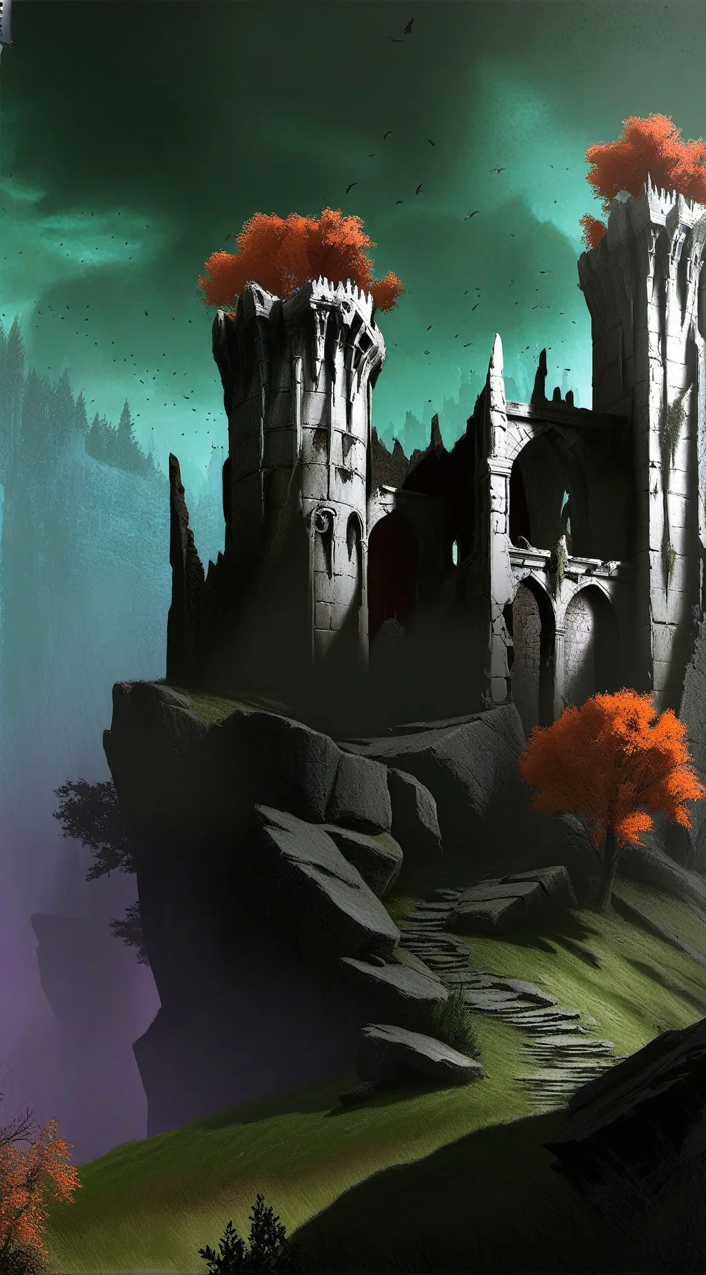 ai character: Forsaken stuff background