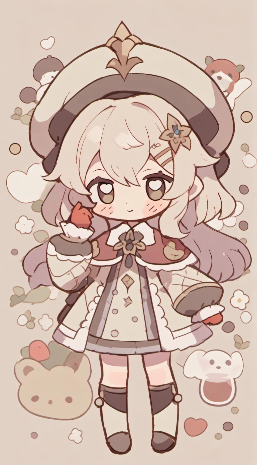 ai character: SC RAINY DAY!!  background