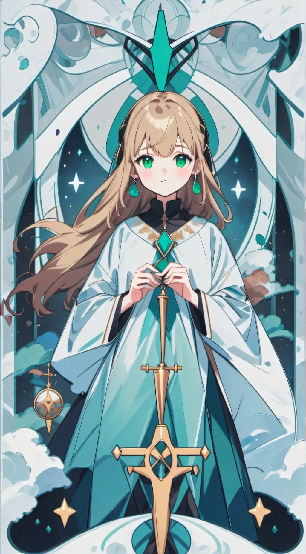 ai character: Me background