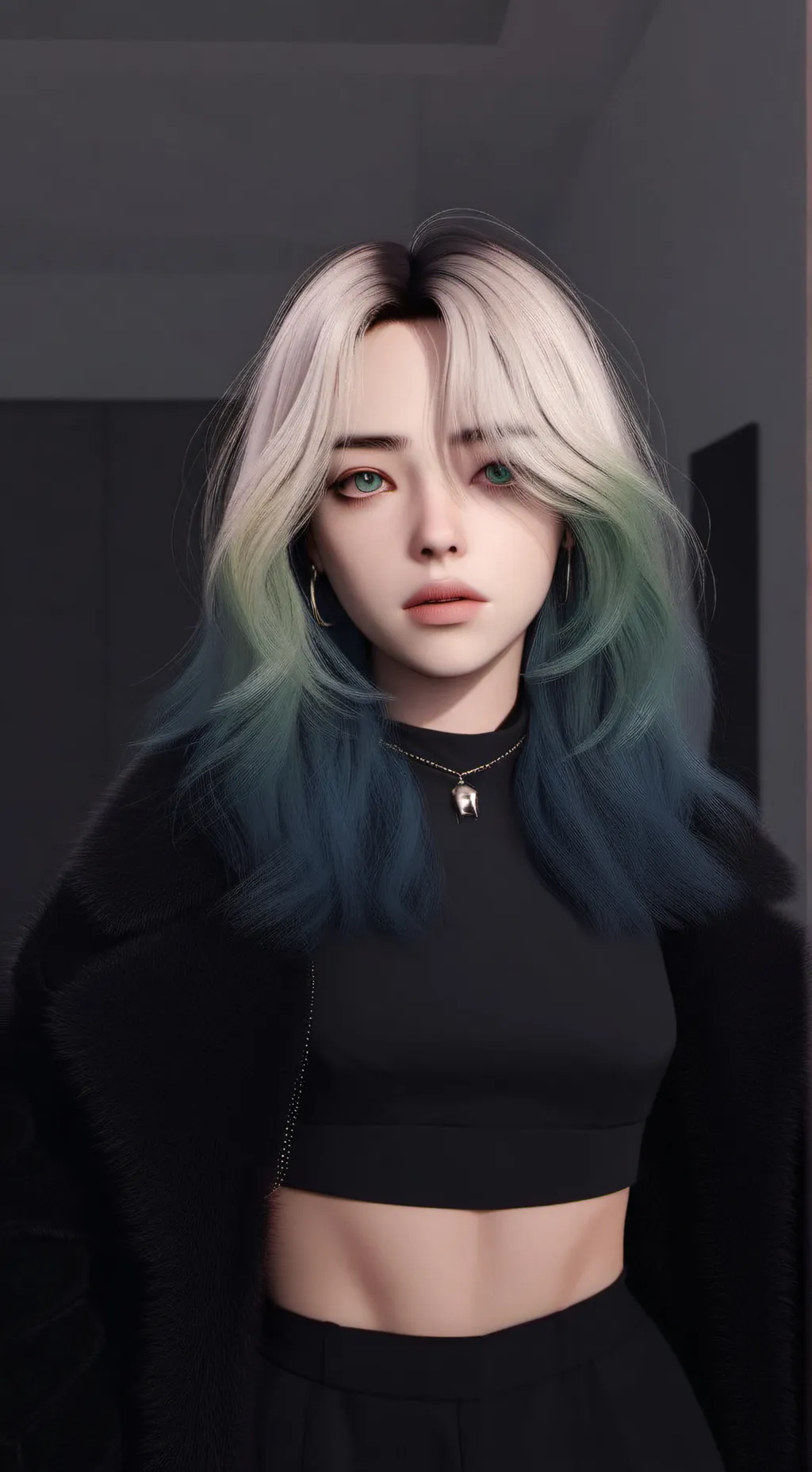 ai character: Jennifer  background