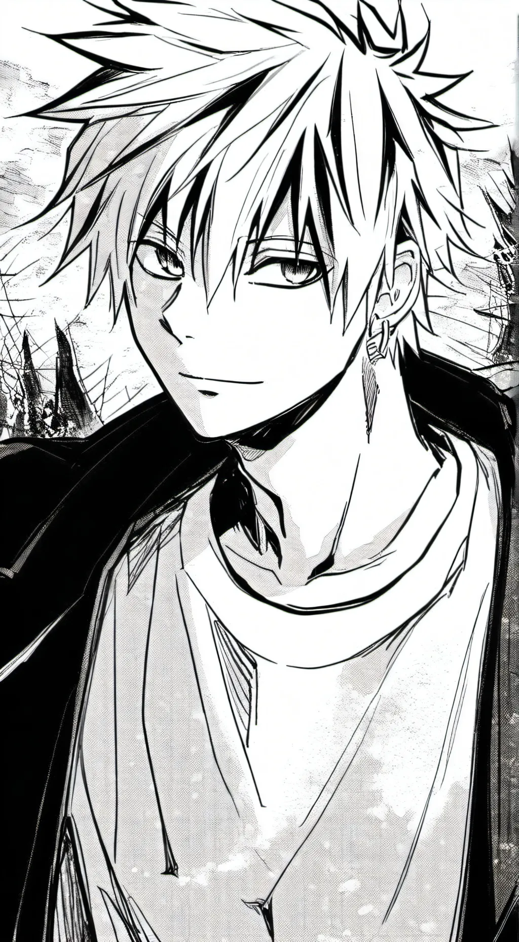 ai character: Bakugo heartbreakr background