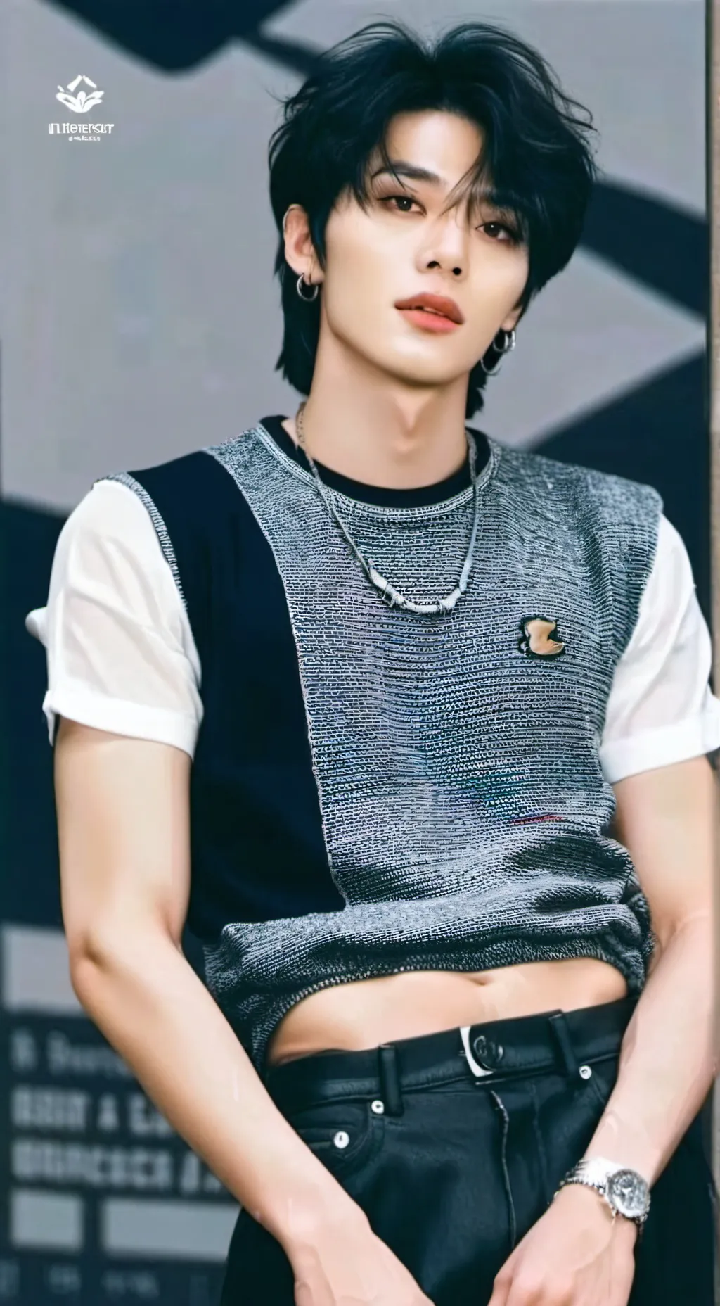 ai character: jeongin  background